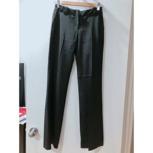 Burberry Pleated Boot Cut Trousers